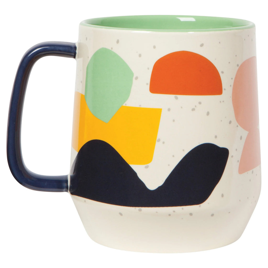 Doodle mega mug back view.