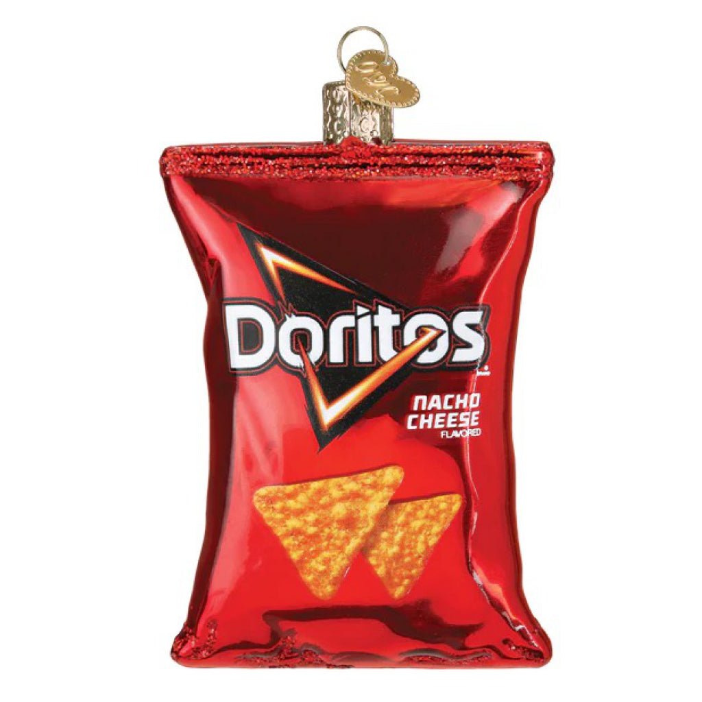 Doritos Nacho Cheese Chips Ornament Back