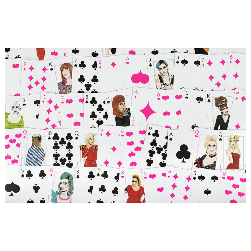Drag Queens Playing Cards Examples