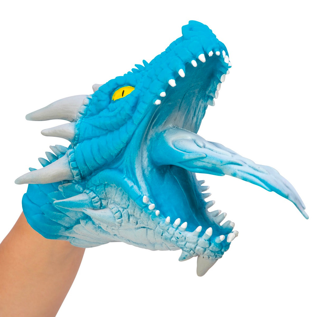 Dragon Hand Puppet blue.