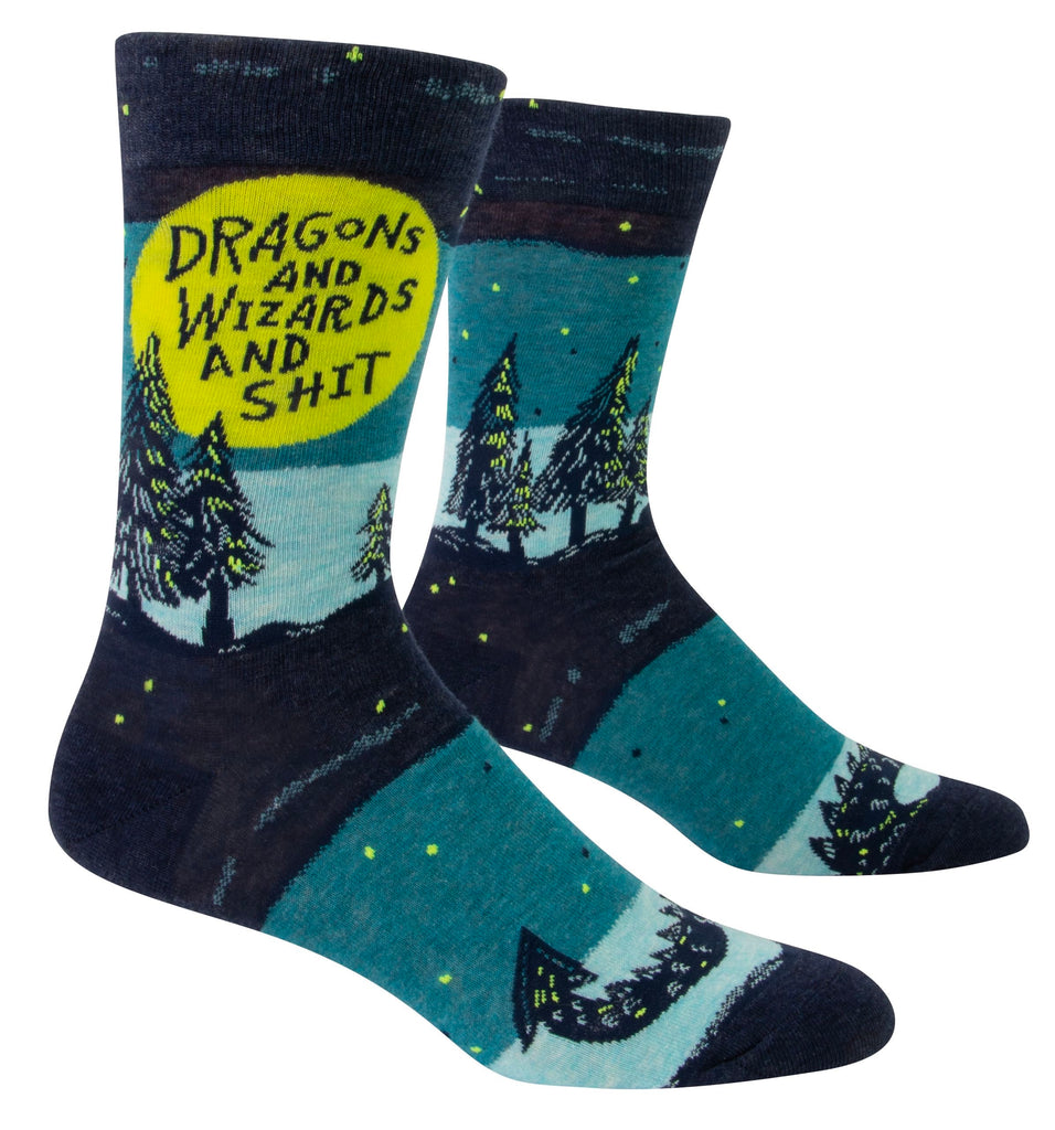 Dragons  Wizards Mens Socks