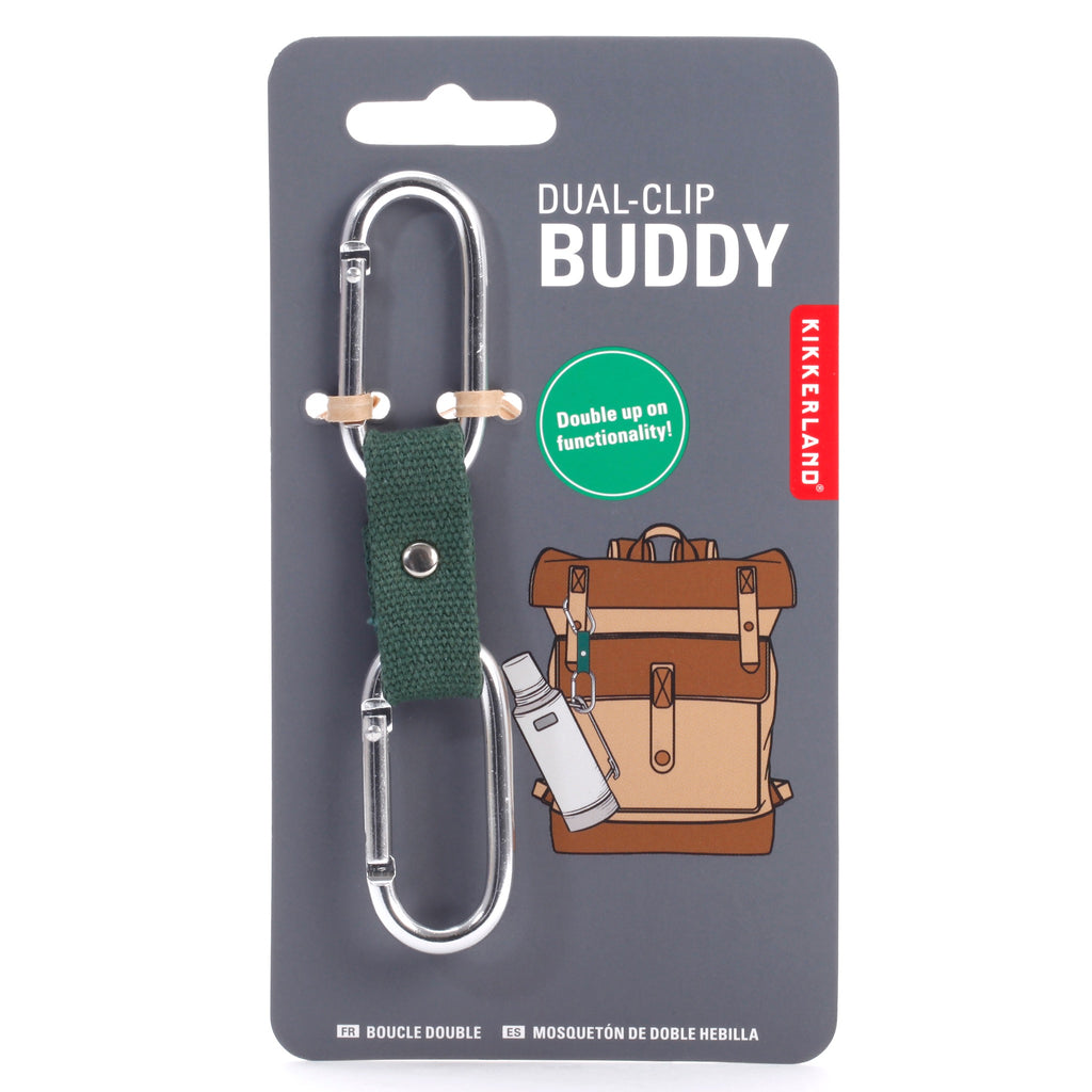 Dual-Clip Buddy packaging.
