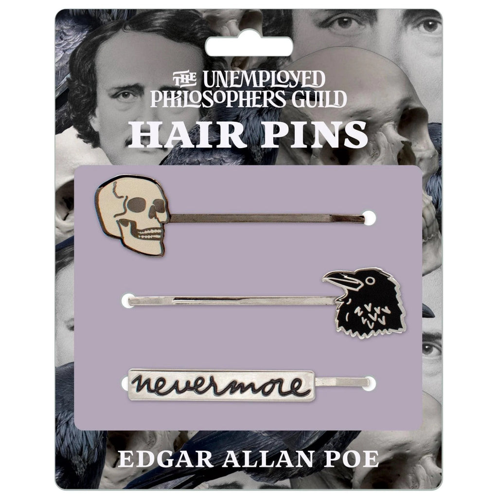 Edgar Allan Poe Hair Pins.