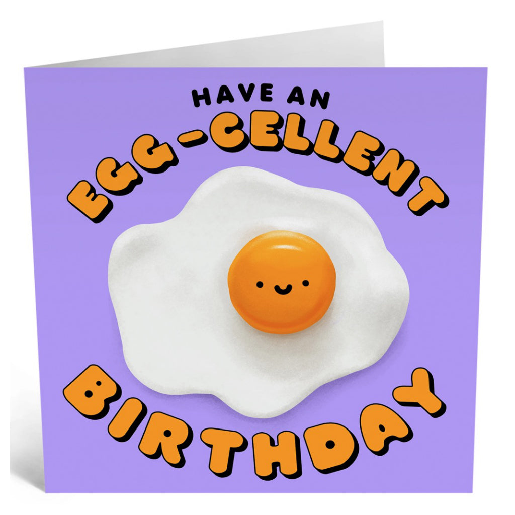 Egg-cellent Birthday Card