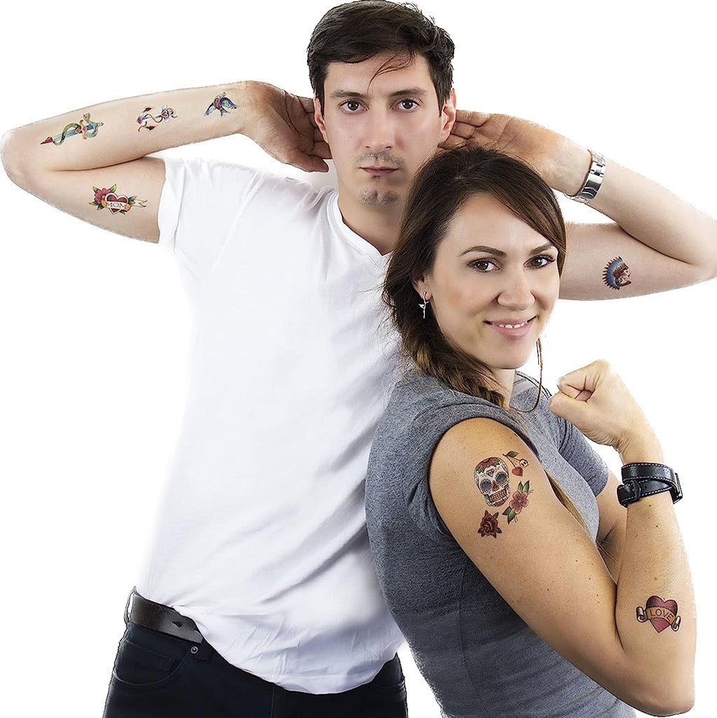 Emergency Tattoos on couple.