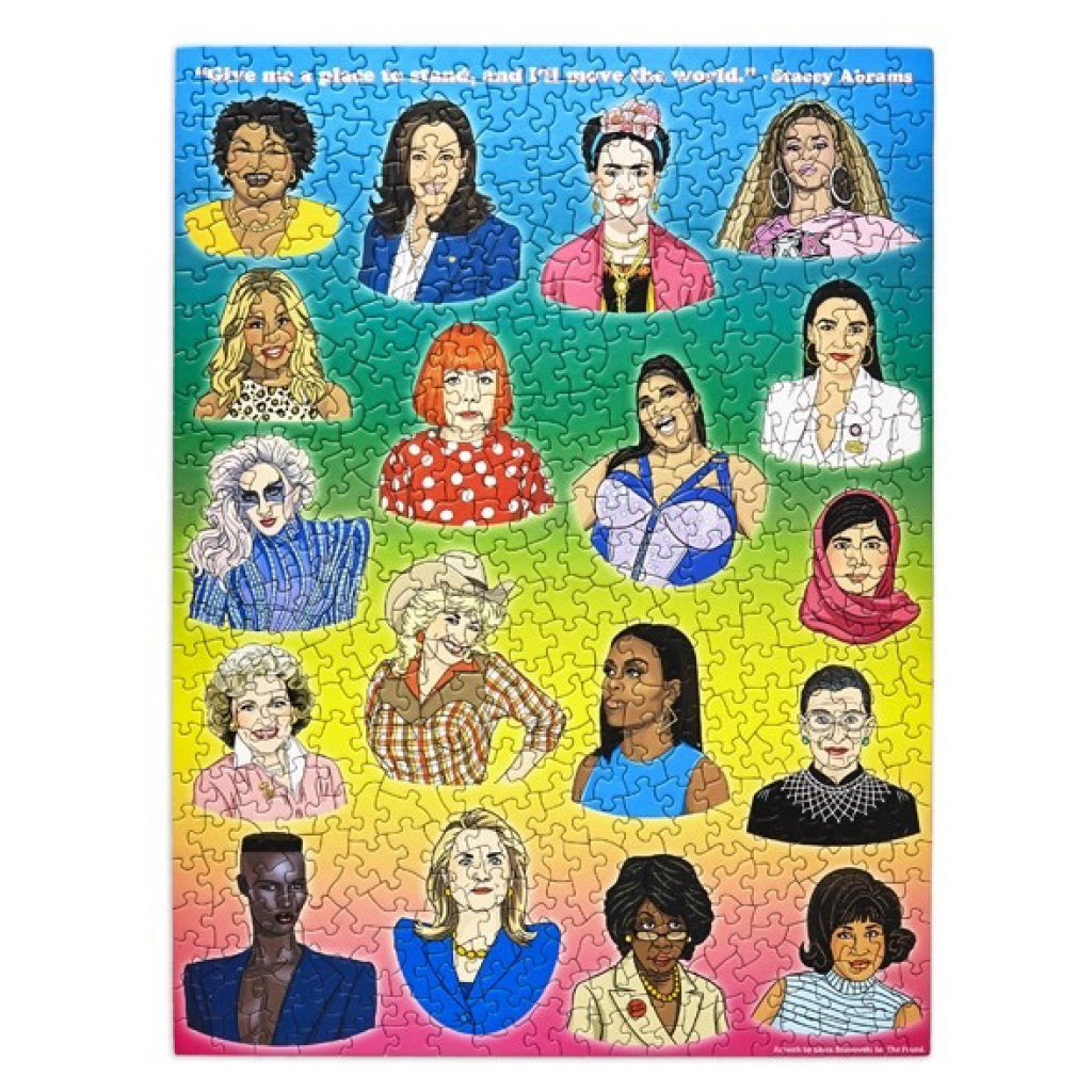 Empowering Women 500pc Jigsaw Puzzle Packaging