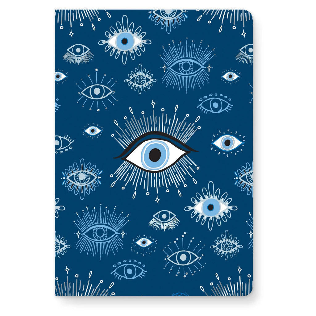 Evil Eye Compact Coptic-Bound Journal