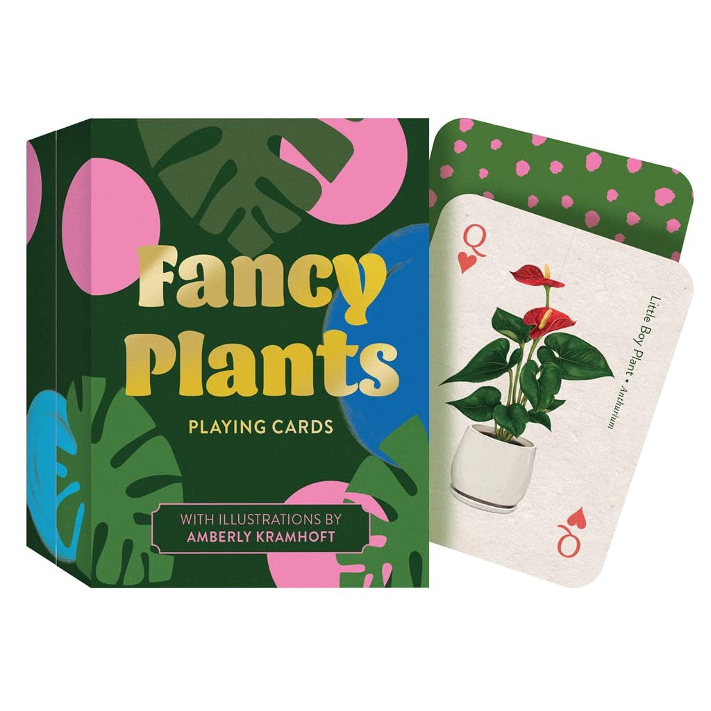Fancy Plants Playing Cards Sample