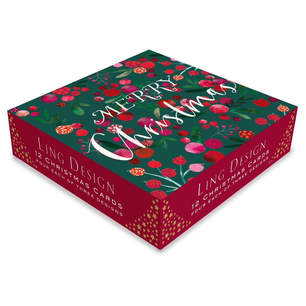 Festive Foliage Boxed Christmas Cards