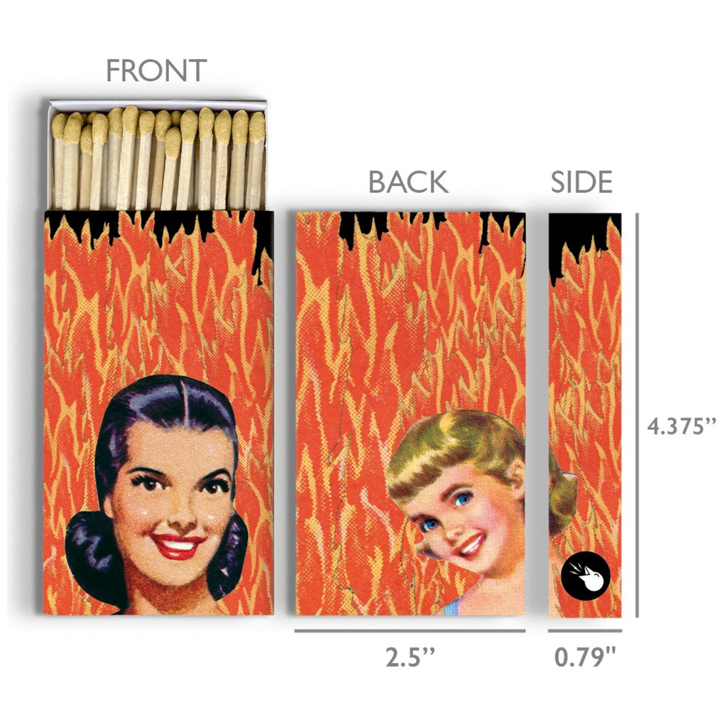 Fire Ladies Matchbox dimensions.