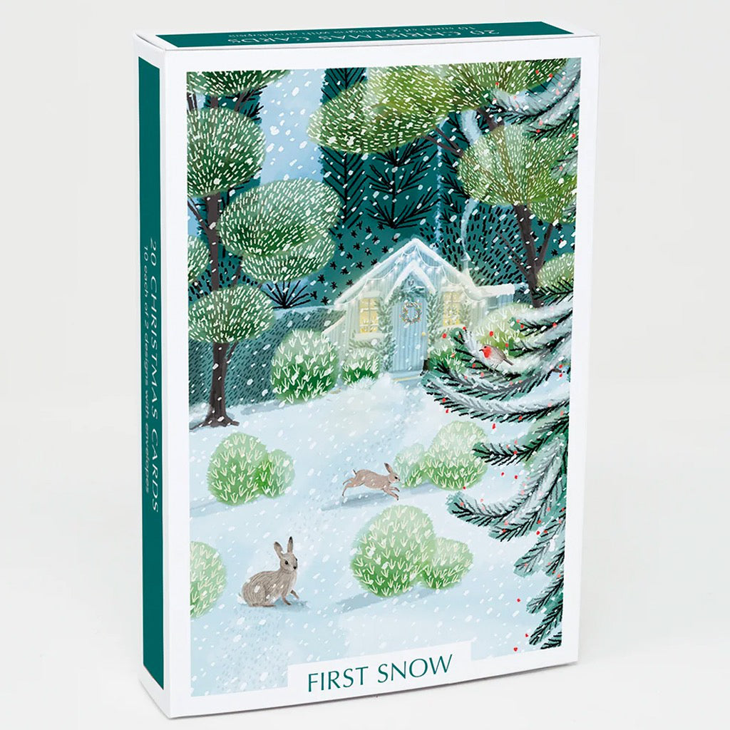 First Snow Boxed Christmas Cards.