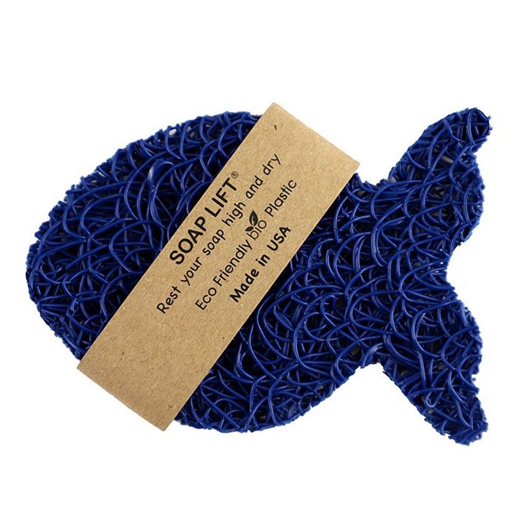 Fish Shape Soap Lift - Royal Blue