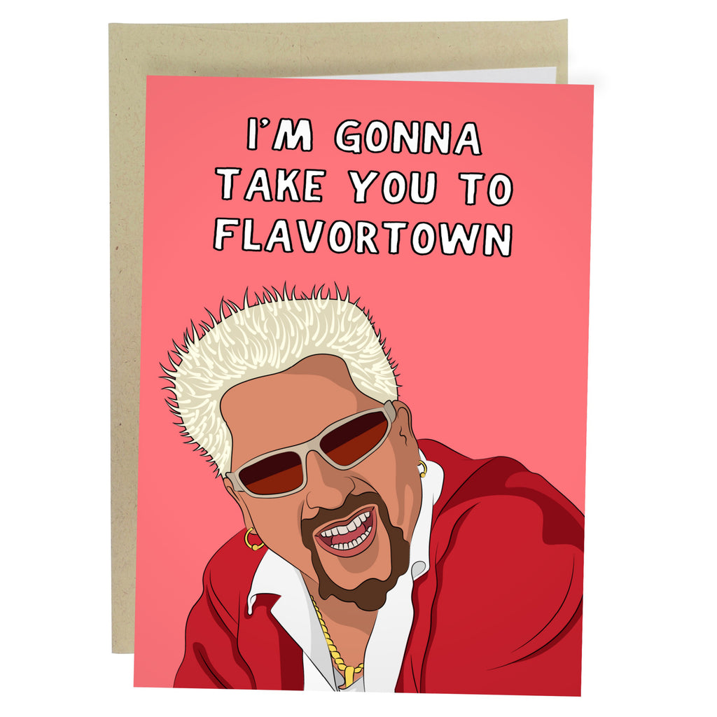 Flavortown Guy Fieri Love Card