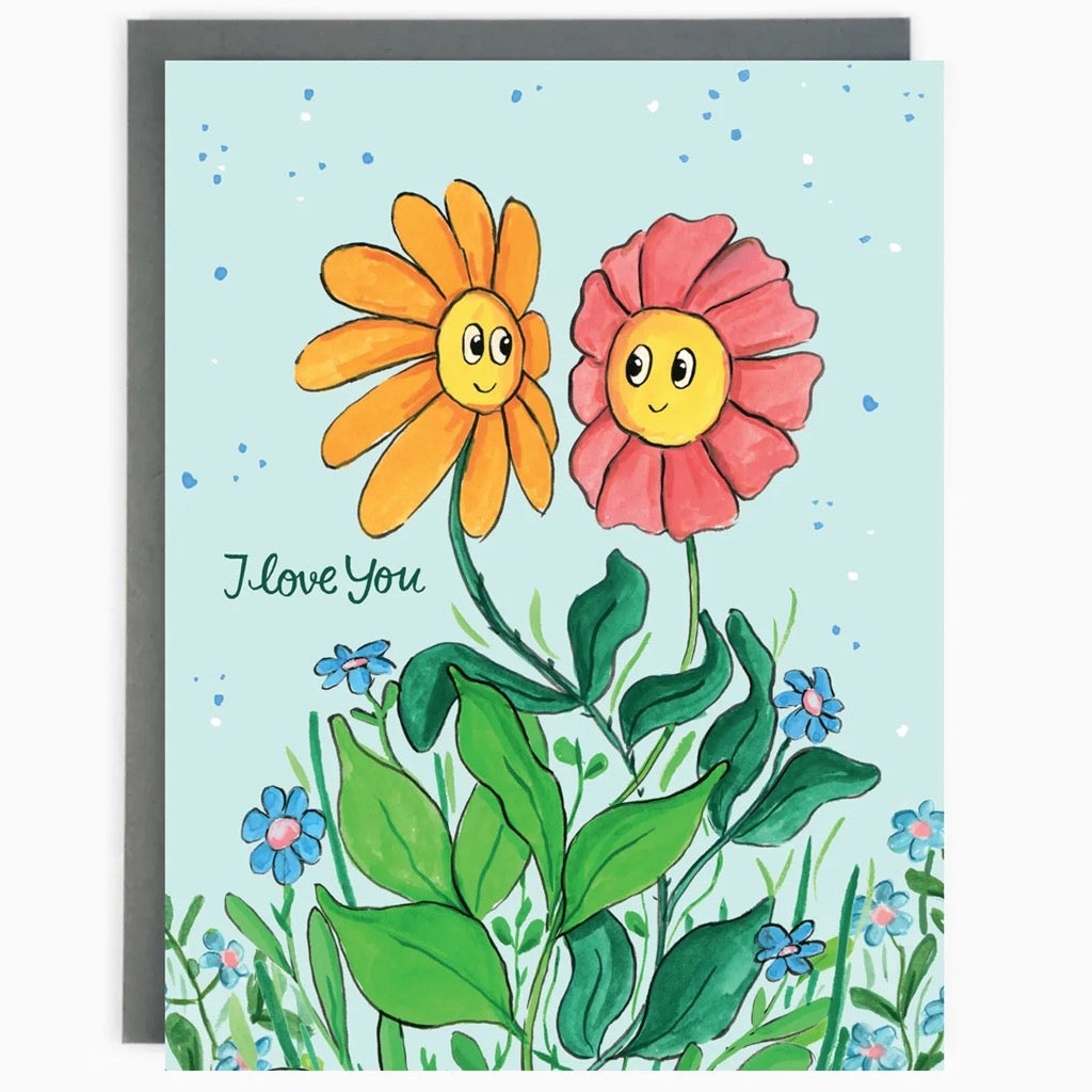 Flower Couple Card