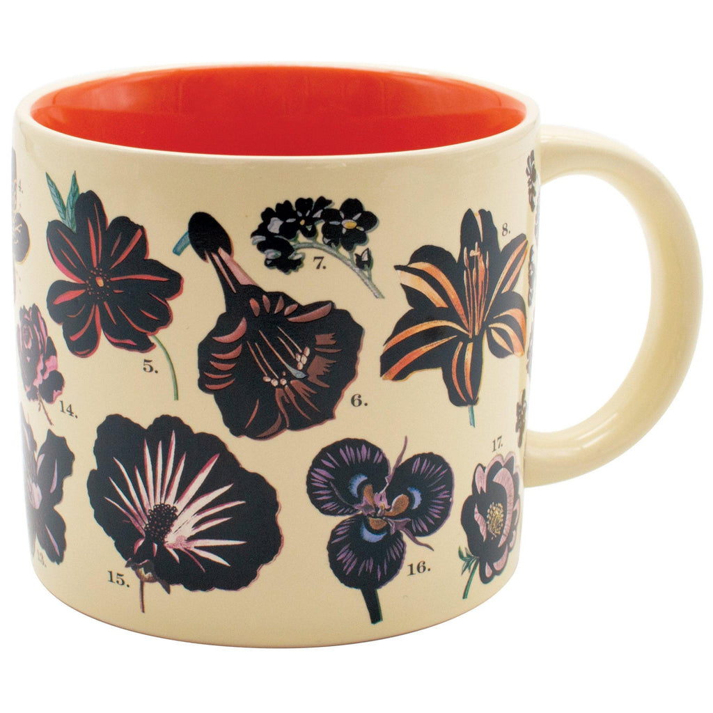 Flowers Mug back hot.