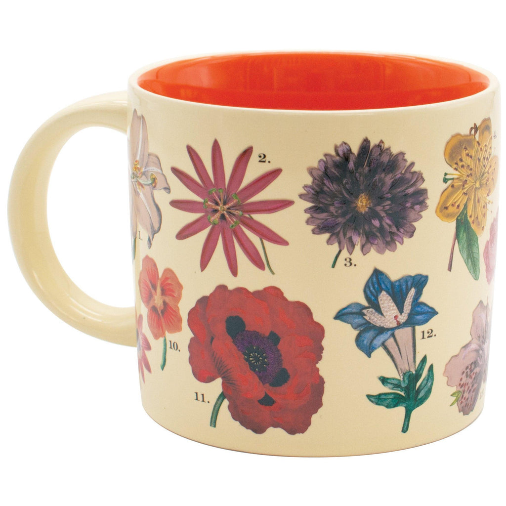 Flowers Mug cold.