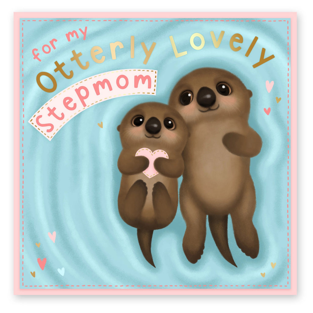 For My Otterly Lovely Stepmom Card