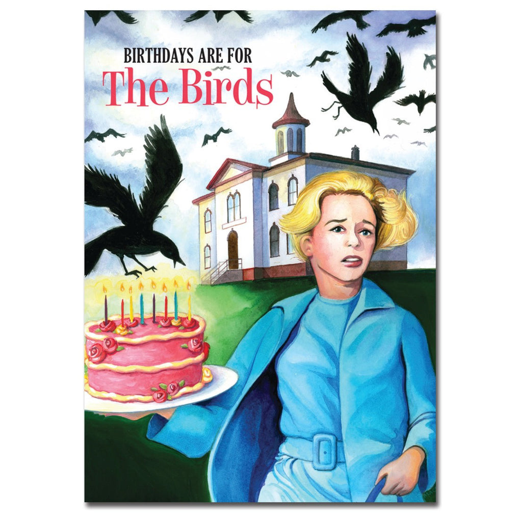 For the Birds Hitchcock & Hedren Birthday Card.