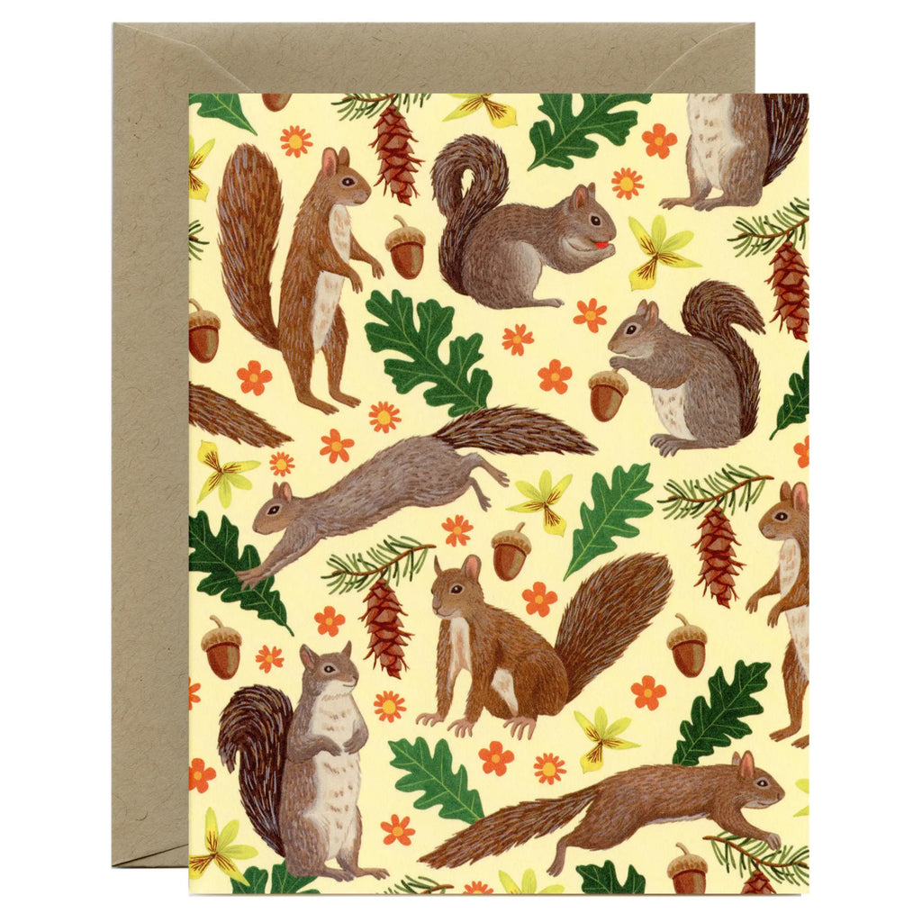 Forest Squirrels Card
