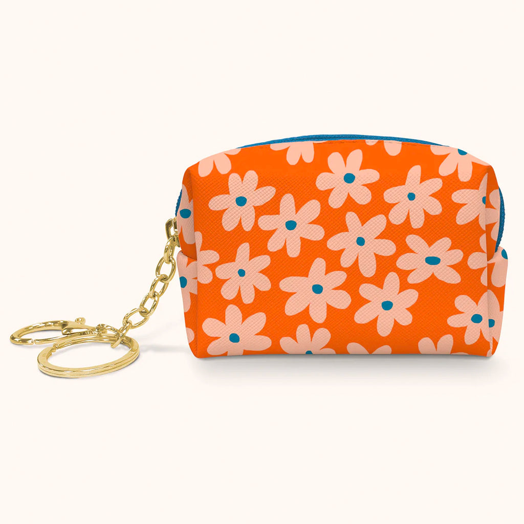 Forget Me Not Key Chain Pouch.