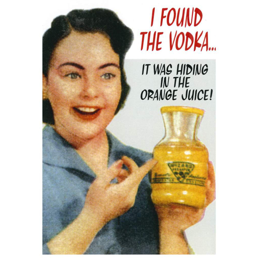 Vodka Card Found The Vodka Card by Nobleworks - Outer Layer