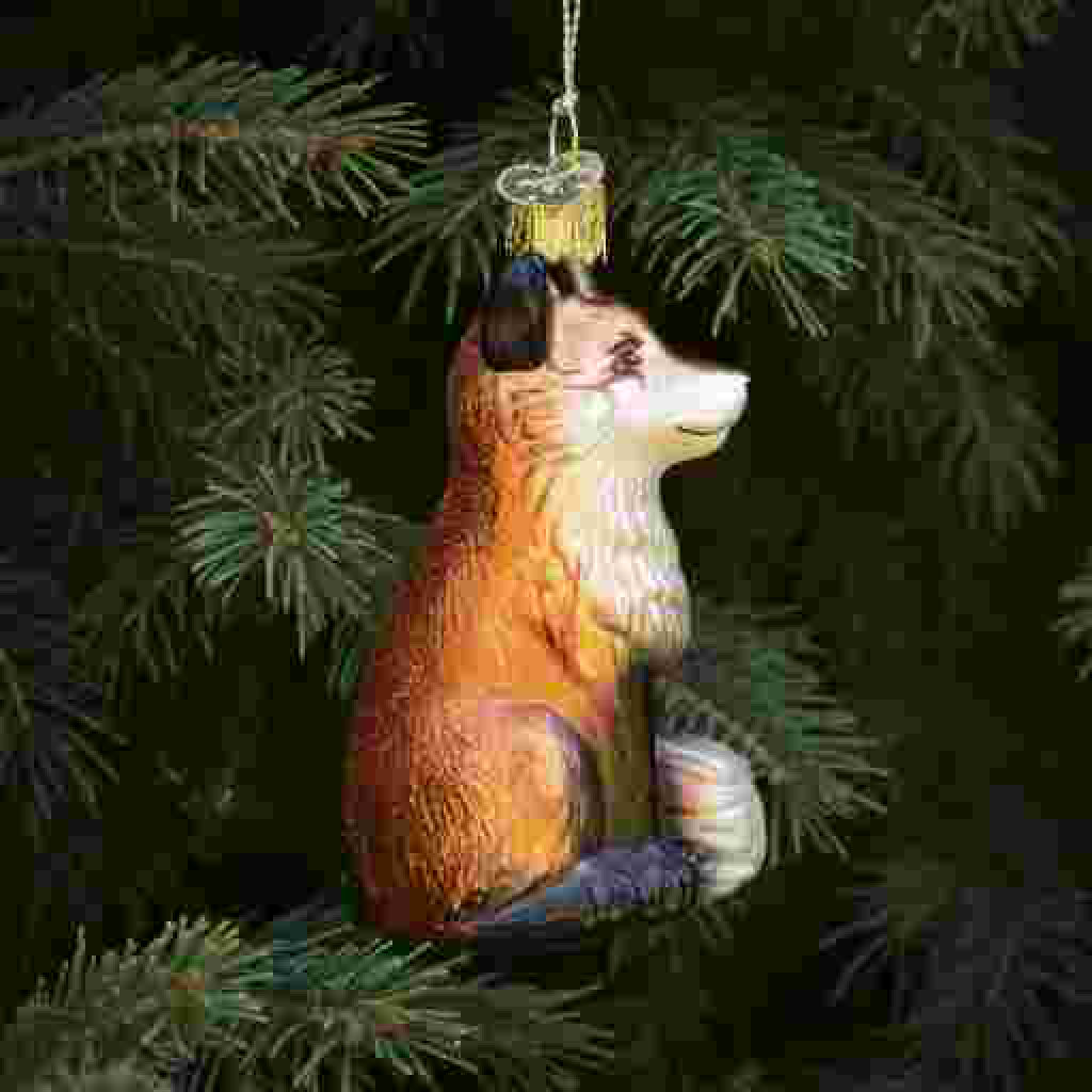 Fox Ornament side
