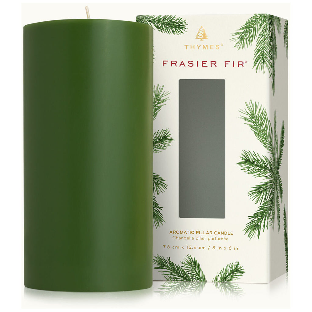 Thymes Aromatic Candle (Green Glass) Frasier Fir 185g/6.5oz, 185g/6.5oz -  Fred Meyer
