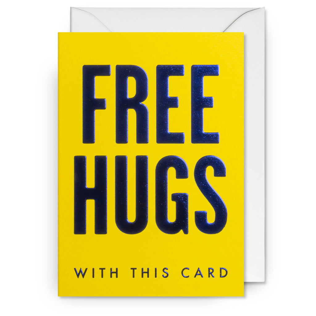 Free Hugs Card.