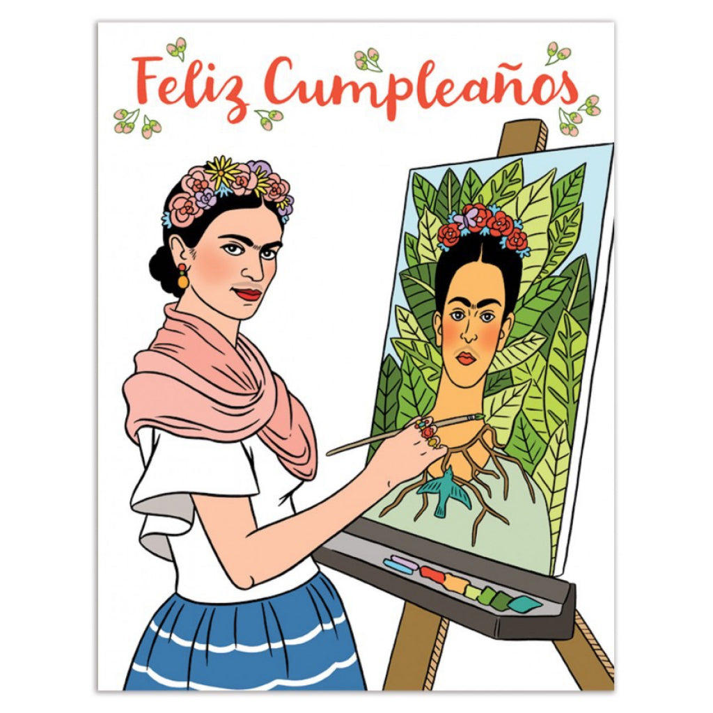 Frida Feliz Cumpleanos Birthday Card