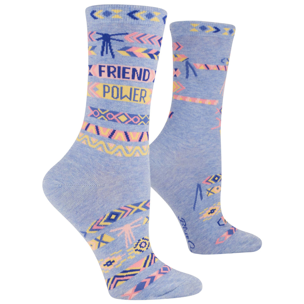 Friend Power Crew Socks.
