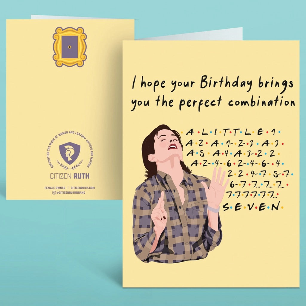 Friends Perfect Combination Birthday Card Citizen Ruth Outer Layer