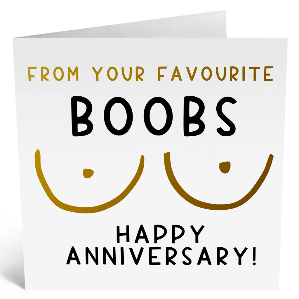 From Your Favourite Boobs Card