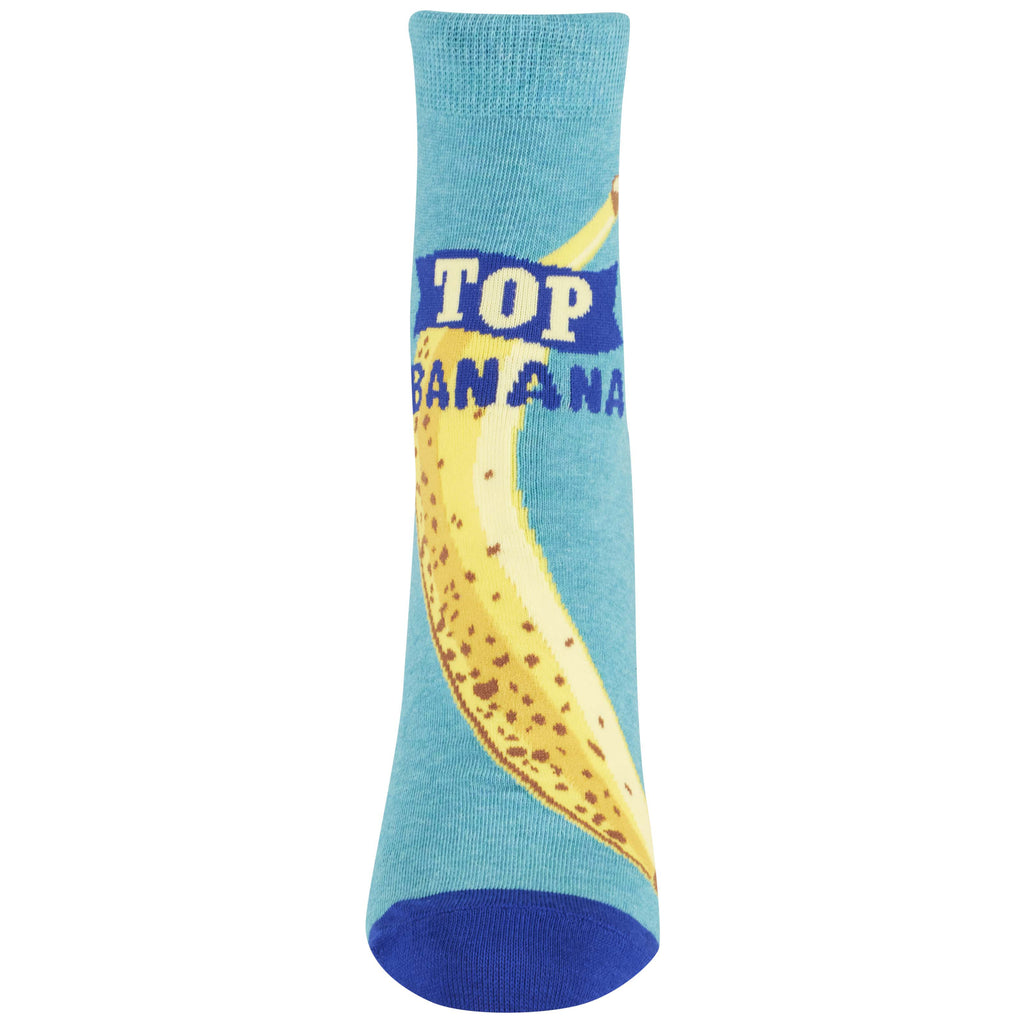 Front of Top Banana Ankle Socks.