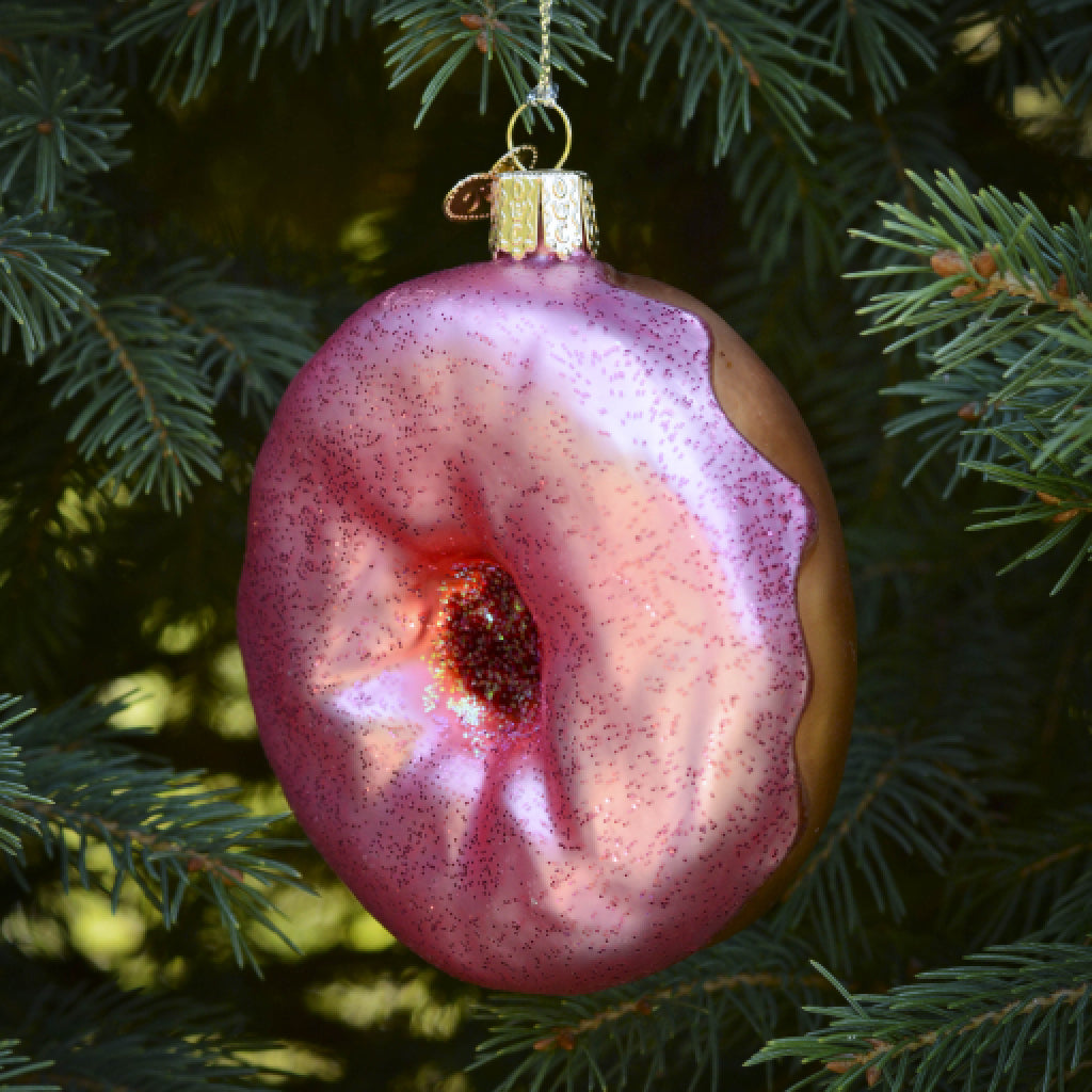Frosted Donut Ornament image