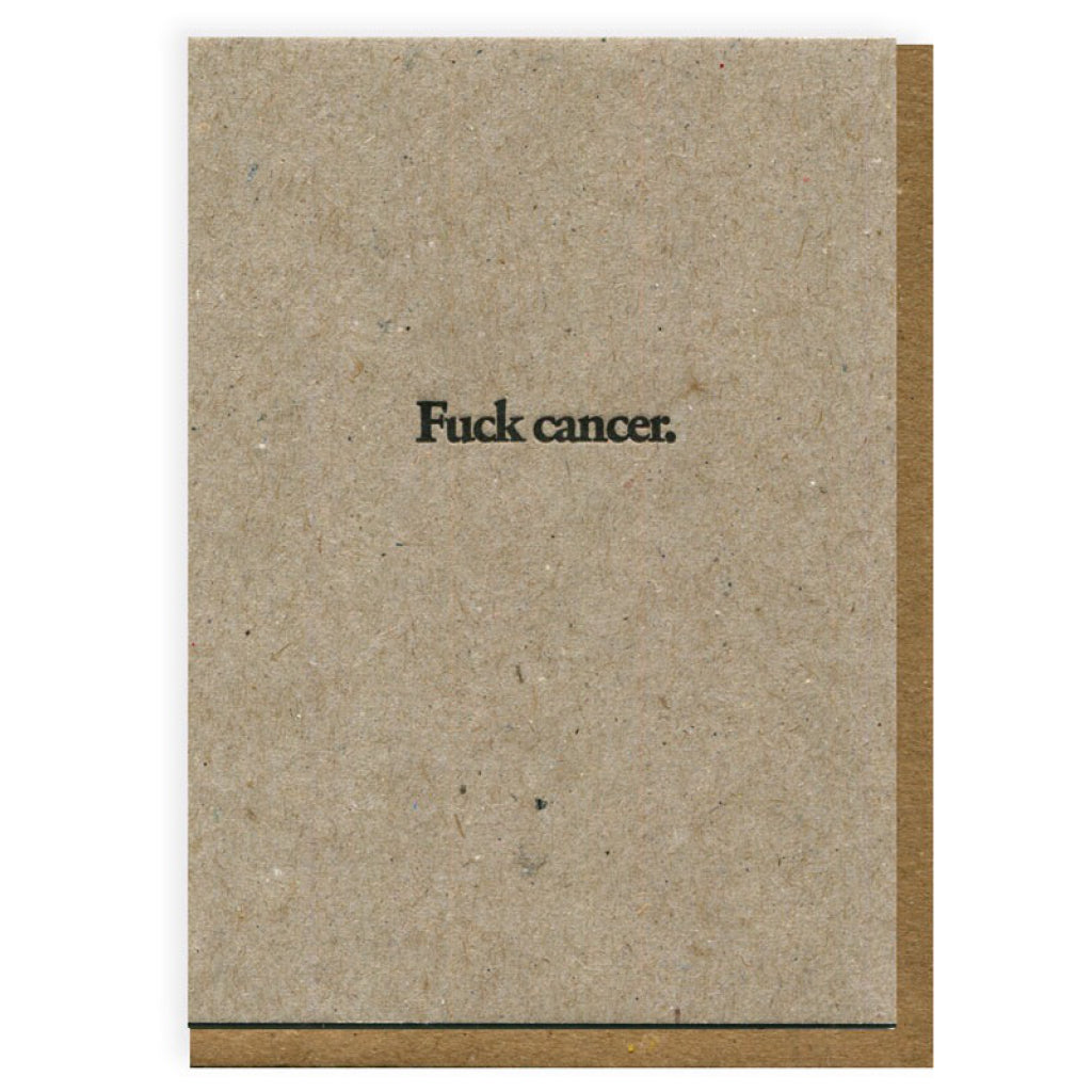 Fuck Cancer Card.