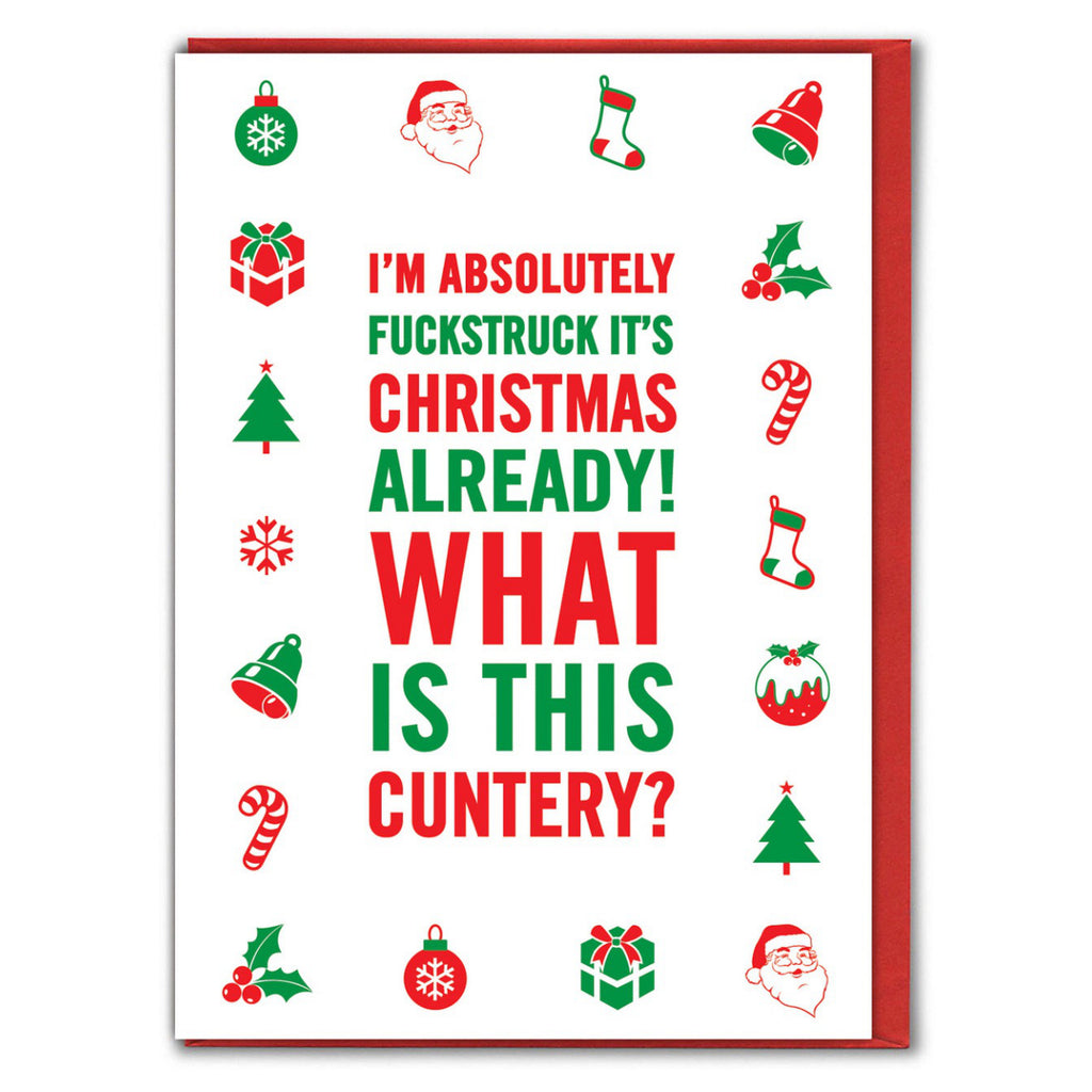 Fuckstruck Its Christmas Card