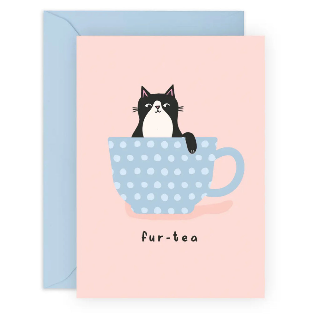 Fur-Tea 30th Birthday Card.