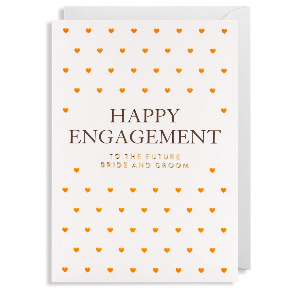Future Bride  Groom Engagement Card
