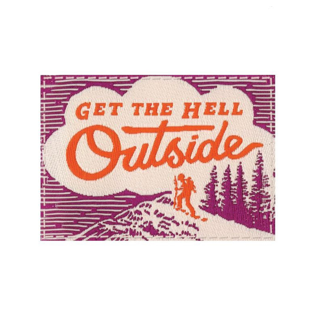Get The Hell Outside Tag Socks Tag