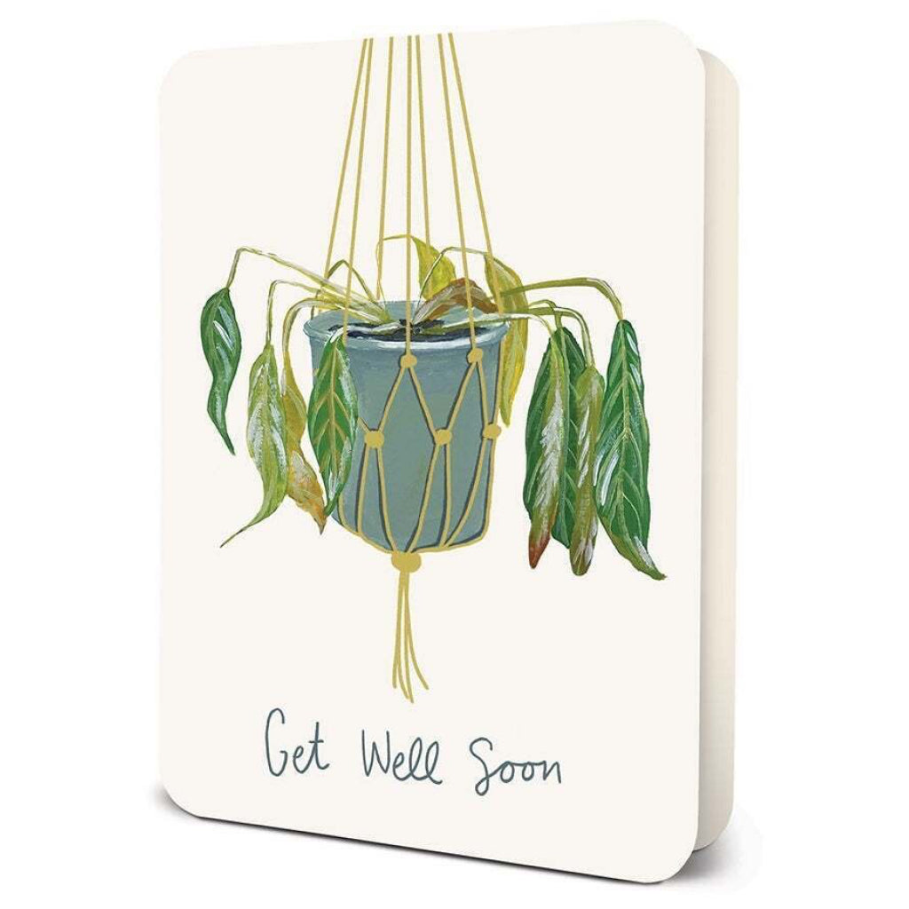 Get Well Soon Plant Card.