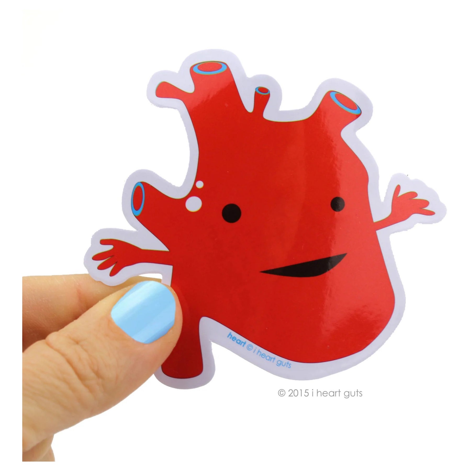 Geetus Sticker Giant Guts Stickers 15 Pack | I Heart Guts – Outer Layer