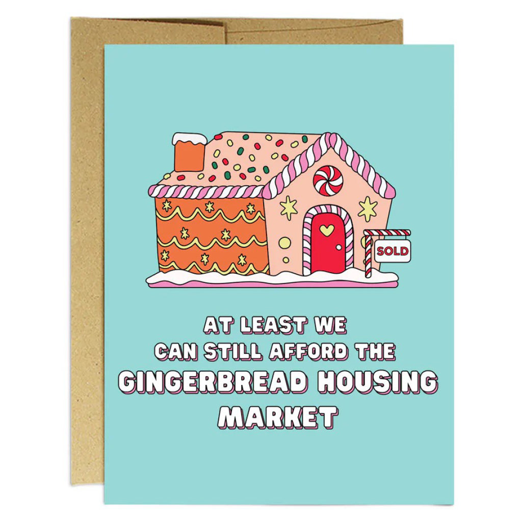  Gingerbread Housing Market Card