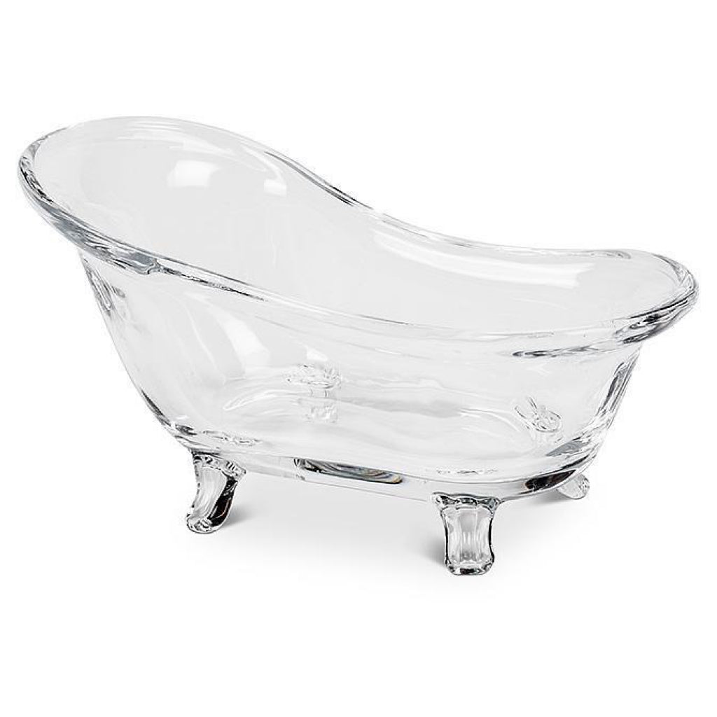 Glass Bathtub Soap Dish.