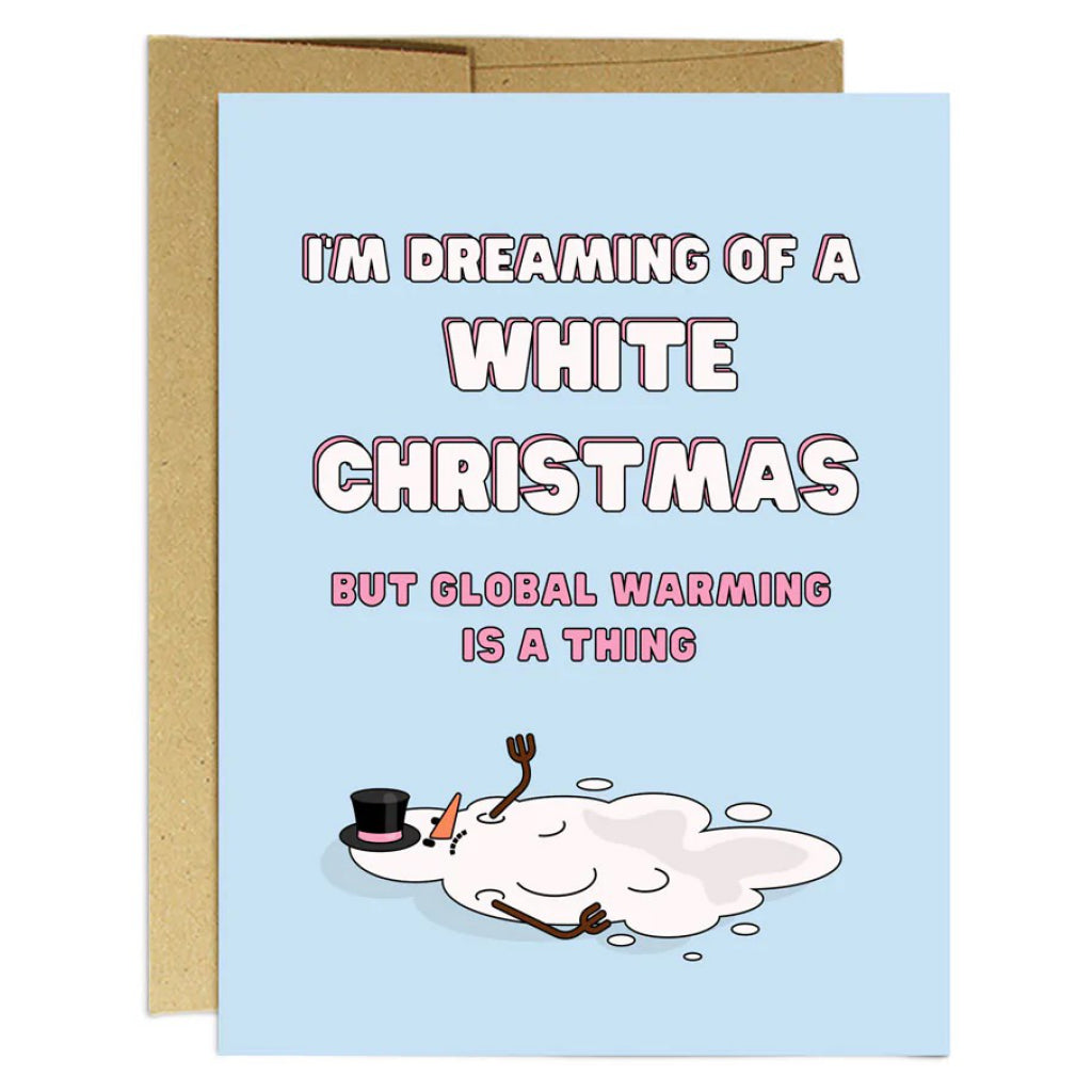 Global Warming Christmas Card