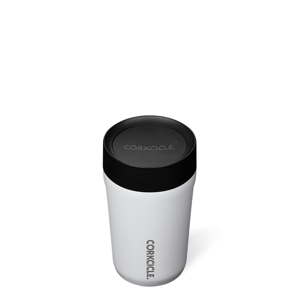 Gloss White Commuter Cup 9oz Top