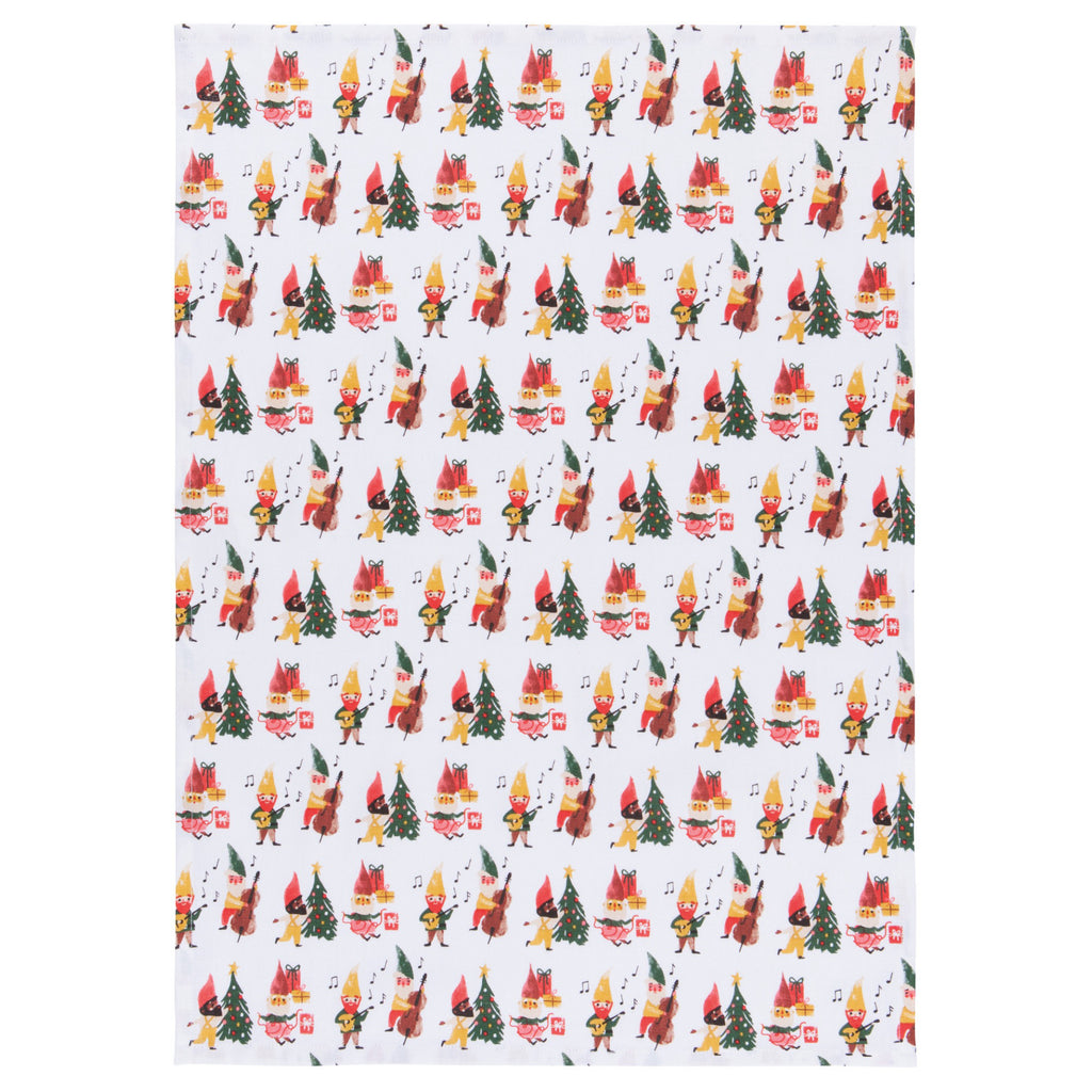 Gnome For The Holidays Dish Towel Gnomes