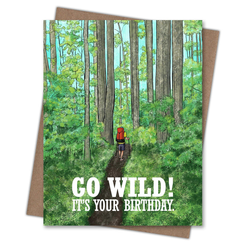 Go Wild Birthday Card