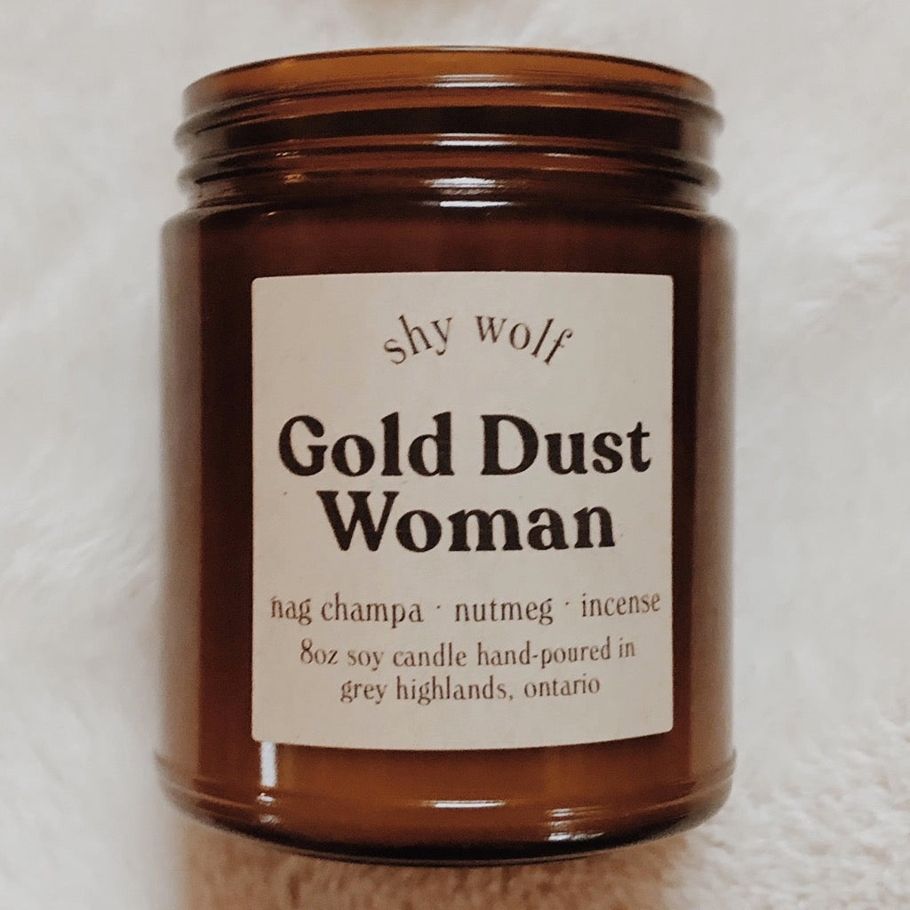 Gold Dust Woman 8oz Candle