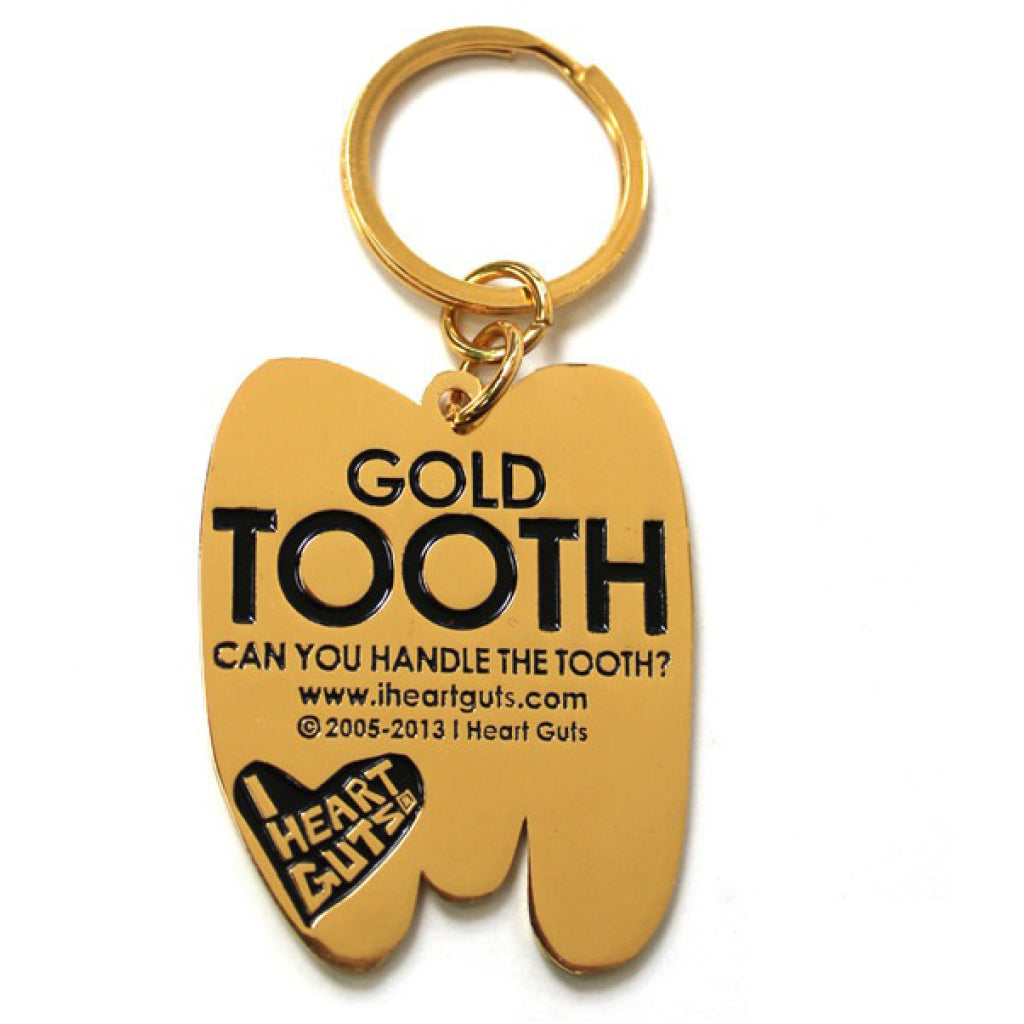 Gold Tooth Keychain back