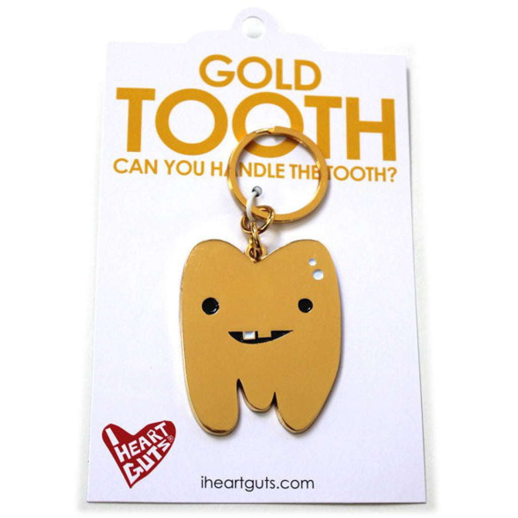 Gold Tooth Keychain package